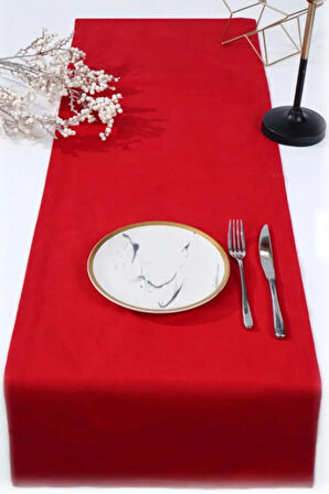 Yılbaşı Temalı Dijital Baskılı Runner Örtüsü Christmas 40x140 cm