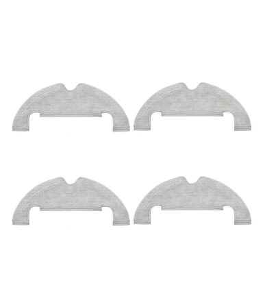 Dreame Z10 Pro Uyumlu 4 Adet Mop Fiber Paspas Bez