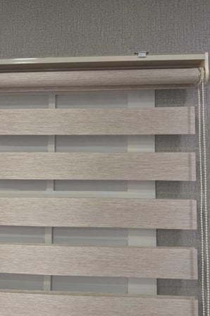 Donatti Bambu Zebra Stor Güneşlik Perde Bej
