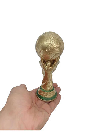 15 cm Dünya Kupası - Gold Kaplama Dünya Kupası