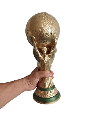 35 cm Dünya Kupası - Gold Kaplama Dünya Kupası