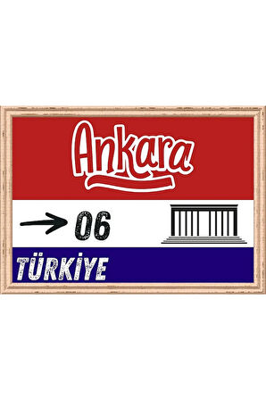 Ankara Tablo - Retro Tablo