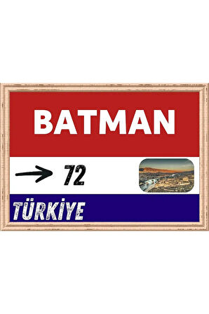 Batman Tablo - Retro Tablo