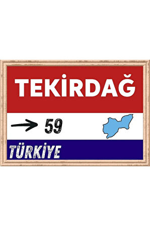 Tekirdağ Tablo - Retro Tablo