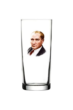 Atatürk Baskılı Rakı Bardağı - Atatürklü Rakı Bardağı