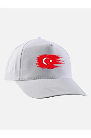 Türk Bayraklı Şapka