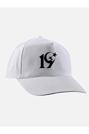 19 Mayıs Baskılı Şapka - 19 Mayıs Şapkası