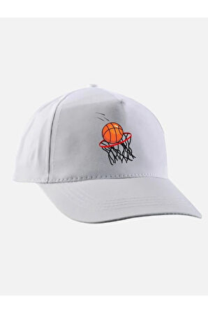 Basketbol Baskılı Şapka - Basketbolcu Şapkası
