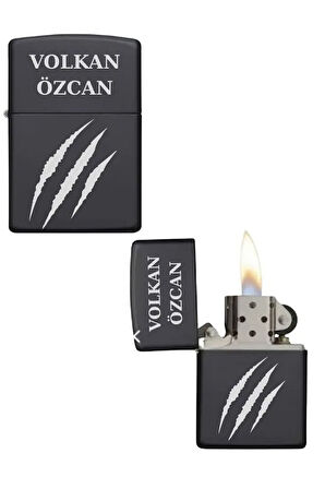 Kişiye Özel Pençe İzli Metal Çakmak