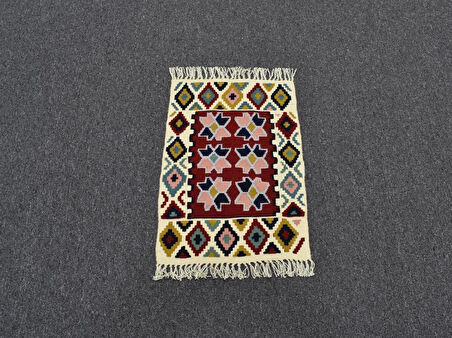 Zehra Abla Halı Yeni El Dokuma Benzersiz Güzellikte Pınarbaşı Kayseri Yün Kilim 4833