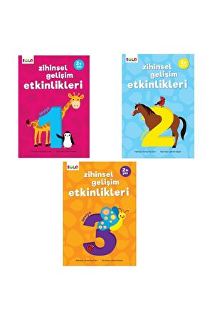 Yayıncılık 2 Yaş Zihinsel Gelişim Etkinlikleri (3 KİTAP)