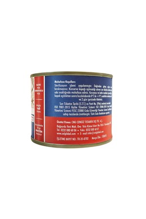 Haşlanmış Kuşbaşı Tavuk Konservesi 200 gr – Yüksek Proteinli, Yemeye Hazır