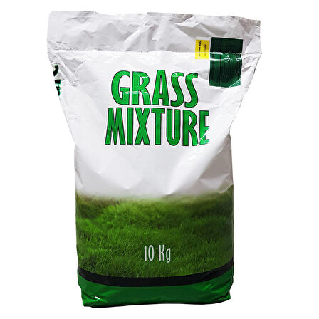 Çim Tohumu 6m Grass Mixture 10 Kg. Çuvalında 6 Karışım Çim Tohumu 10 Kg. Ithal Çim Karışım Tohum