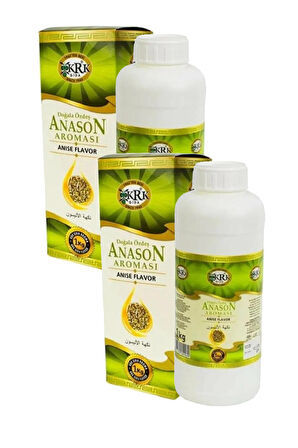 2 Kutu Krk Anason Aroması 1 LT x 2 Anoson Aroma 2 Kg.