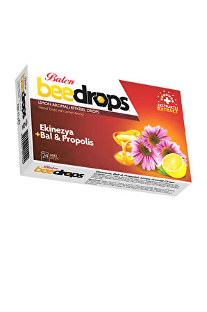 4 Kutu Balen Okaliptüs Meyan Kökü Ekinezya Zencefil Beedrops Pastil Bee Drops 4 Çeşit Boğaz Pastili