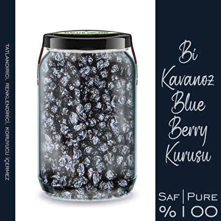 Blueberry İthal Yaban Mersini Kurusu Bi Kavanoz 660 cc. Cam Kavanozda Katkısız Pure Dried Blue Berry