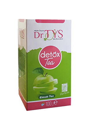 Dr Tys Detox Tea Elmalı Toz Çay 100 gr Elma Tozu Detoks Çayı