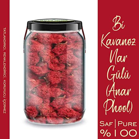 Nar Gülü İthal Nar Çiçeği Bi Kavanoz 660 cc. Cam Kavanozda Katkısız Anar Phool Gule Anaar