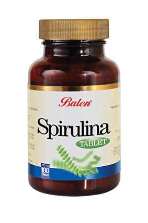 Balen Spirulina Tablet Yosun Alg 100 x 740 mg