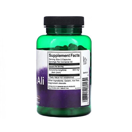 Swwanson Tongk*t Ali 400 mg 120 Kapsül