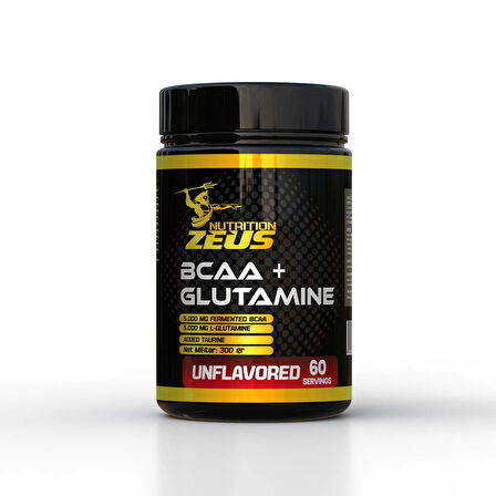 Zeus Nutrition BCAA+GLUTAMINE 300GR-Aromasız