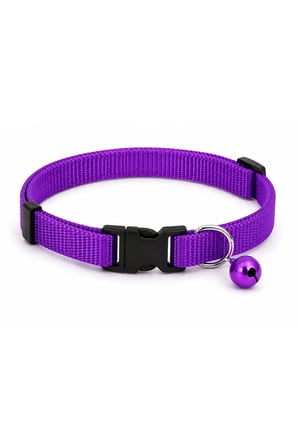 Kedi & Köpek Zilli Ayarlanabilir Boyun Tasması