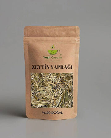 Birinci Sınıf Zeytin Yaprağı Çayı, Sindirim Sistemine Yardımcı Çay, %100 Doğal, El Yapımı, 100 Gr