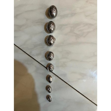 13 Gözlü Gezer Zeytin Kurşun Kalıbı Olta Kurşunu Dökme Kalıbı , kurşun kalıp