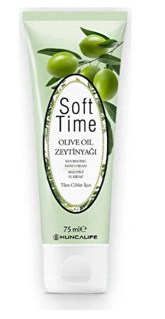 Soft Time Zeytinyağlı Besleyici 3 ADET El Kremi 75 ml