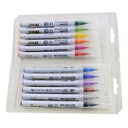 Zig Rb-6000At Clean Color Real Brush Pen 12'li Set