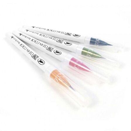 Zig Rb-6000At Clean Color Real Brush Pen 4'lü Set Vd