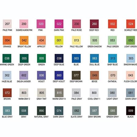 Zig Art Graphıc Twin 48'li Çift Uçlu Grafik Kalem Seti