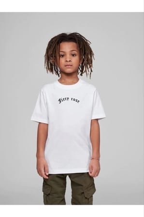 Çocuk Unisex Baskılı T-shirt - Beyaz