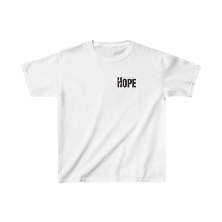 Unisex Çocuk Baskılı T-shirt - Beyaz
