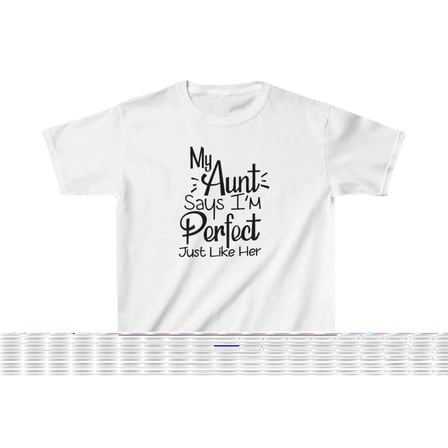 Unisex Çocuk Baskılı T-shirt - Beyaz