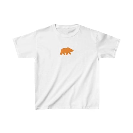 Unisex Çocuk Baskılı T-shirt - Beyaz