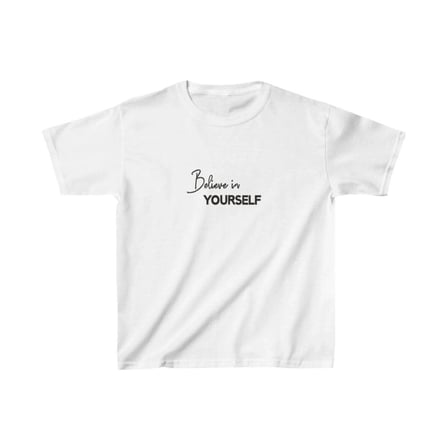 Unisex Çocuk Baskılı T-shirt - Beyaz