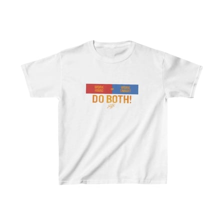 Unisex Çocuk Baskılı T-shirt - Beyaz