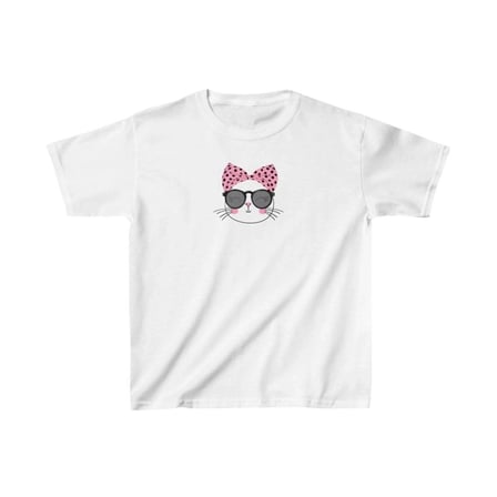 Unisex Çocuk Baskılı T-shirt - Beyaz