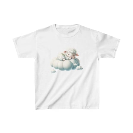 Unisex Çocuk Baskılı T-shirt - Beyaz
