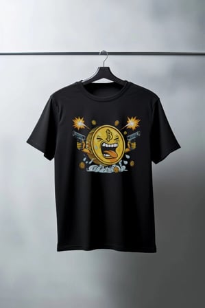 Unisex Oversize 24/1 Penye Dtf Baskılı Tişört - Dtf116