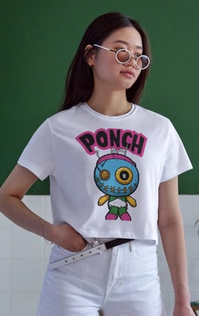 Unisex Oversize 24/1 Penye Dtf Baskılı Tişört - Dtf167
