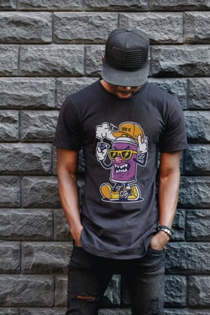 Unisex Oversize 24/1 Penye Dtf Baskılı Tişört - Dtf183