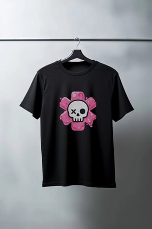 Unisex Oversize 24/1 Penye Dtf Baskılı Tişört - Dtf185