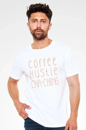 Unisex Oversize 24/1 Penye Dtf Baskılı Tişört - Dtf217