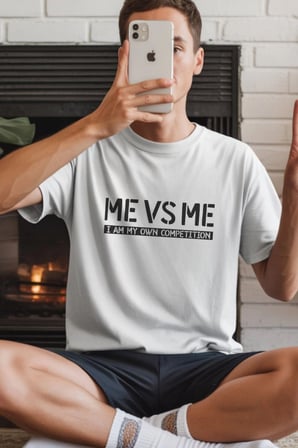 Unisex Oversize 24/1 Penye Dtf Baskılı Tişört - Dtf247