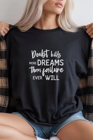 Unisex Oversize 24/1 Penye Dtf Baskılı Tişört - Dtf291