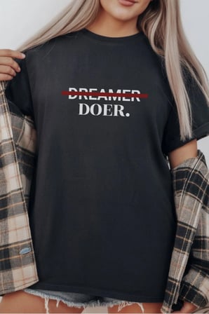 Unisex Oversize 24/1 Penye Dtf Baskılı Tişört - Dtf293