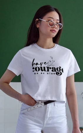 Unisex Oversize 24/1 Penye Dtf Baskılı Tişört - Dtf62