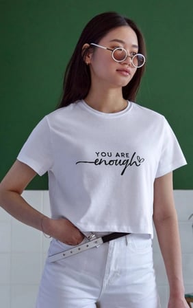 Unisex Oversize 24/1 Penye Dtf Baskılı Tişört - Dtf66